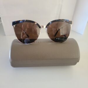 BCBGMaxAzria Blue and Brown Sunglasses